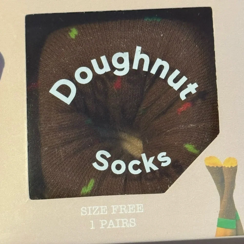 Novelty Doughnut socks